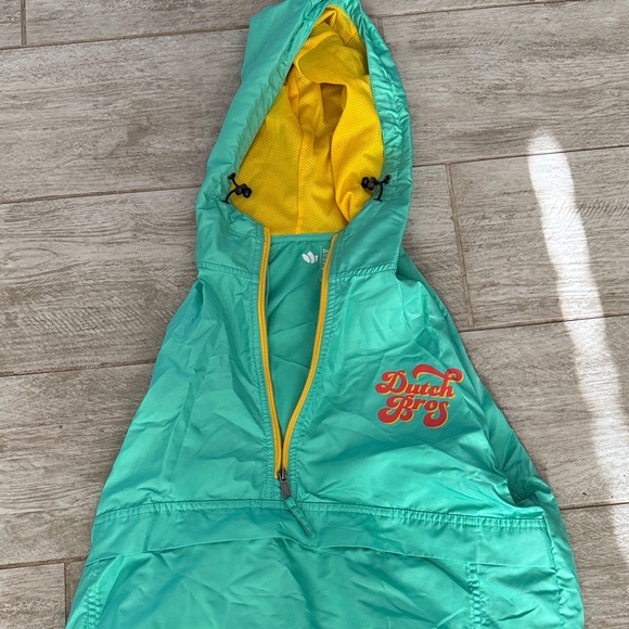 Dutch Bros Jackets & Blazers - Dutch Bros Hooded Windbreaker